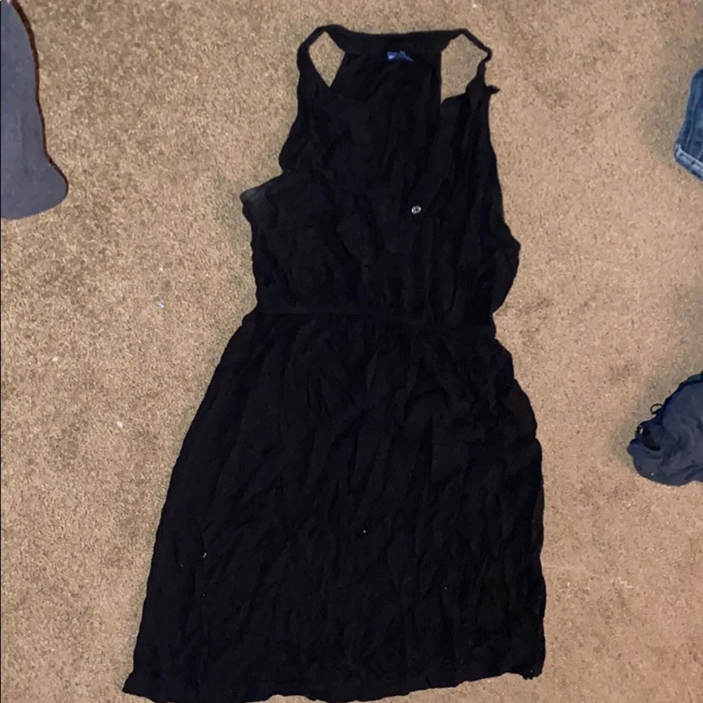 Sexy black dress